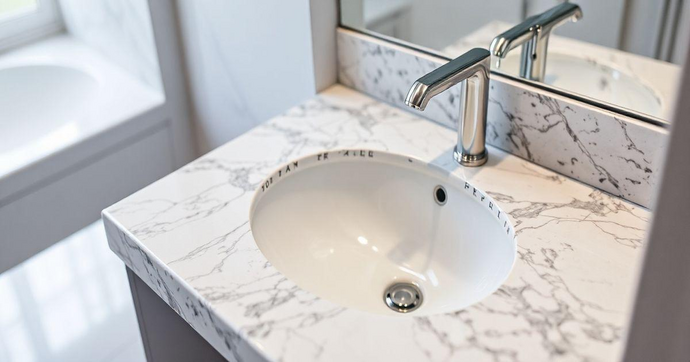 Pia de Banheiro em Granito ou M&aacute;rmore: Qual a Melhor Escolha?