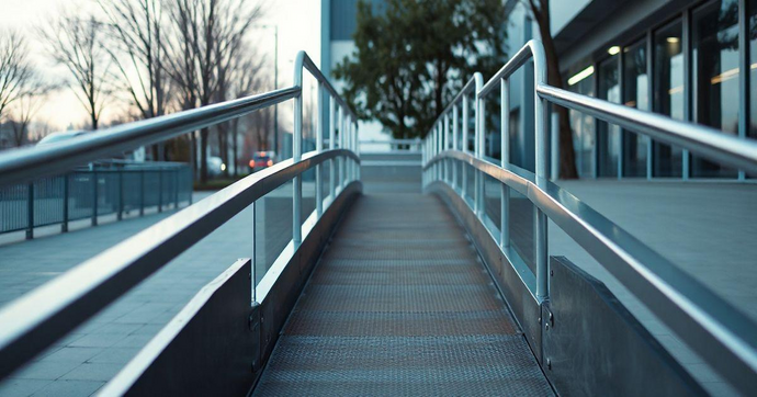 Rampa Met&aacute;lica para Acessibilidade