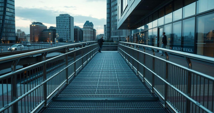 Rampa Met&aacute;lica: Como Escolher a Ideal para Acessibilidade e Seguran&ccedil;a