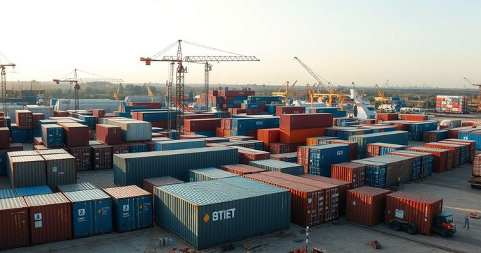 Como Alugar Containers para Obra e Maximizar Sua Efici&ecirc;ncia