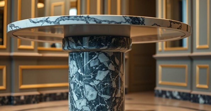 Coluna de M&aacute;rmore para Mesa: Estilo e Sofistica&ccedil;&atilde;o para Sua Decora&ccedil;&atilde;o