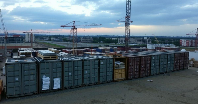 Como escolher o Container para guardar material de constru&ccedil;&atilde;o ideal para sua obra