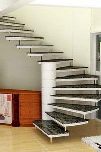 escada caracol de concreto pré moldado preço