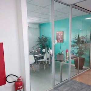 Divisórias de vidro para escritório