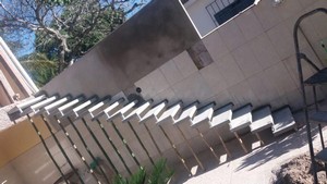 escada pré moldada concreto