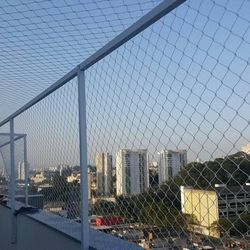 Instalação de rede de proteção Instalação de rede de proteção