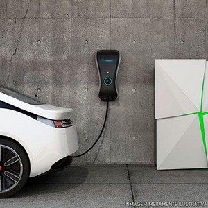 Ponto de carregamento de veículos elétricos